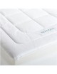 Colchoneta Queen Size Carpenter Topper 12cm (Viscoelastica) Memory Foam Iso Cool-Blanco - Envío Gratuito