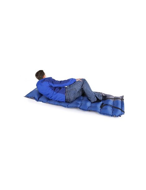 ER 200 x 65 x 5cm impermeable autoinflables dampproof Carpa colchoneta Mat PicnicGris azulado. - Envío Gratuito