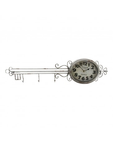 Reloj de Pared Llave Plata 14B620-2 - Envío Gratuito