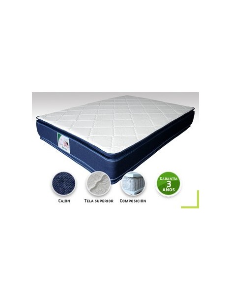 Colchón King Size Bio Mattress Bio IV Doble Colchoneta Firme. - Envío Gratuito