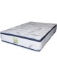 Colchón Matrimonial Bio Mattress Azul Ibiza Doble Colchoneta De Resortes (Firme). - Envío Gratuito