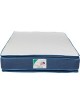 Colchón Bio Mattress BIO IV Matrimonial-Azul Marino con Blanco - Envío Gratuito