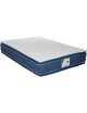 Colchón Bio Mattress BIO IV Matrimonial-Azul Marino con Blanco - Envío Gratuito