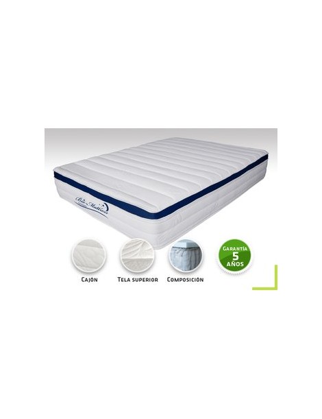 Colchón King Size Bio Mattress Bio Fresh (Intermedio) - Envío Gratuito