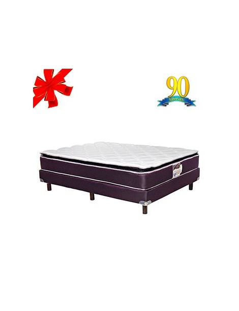 Colchón Queen Size Spring Air Modelo Advantage Semi FirmemasBox de Regalo - Envío Gratuito