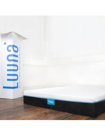 Colchón Luuna Individual Memory Foam y Látex - Envío Gratuito