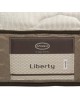 Colchón King Size América Liberty Confort Medio-Café con Blanco - Envío Gratuito