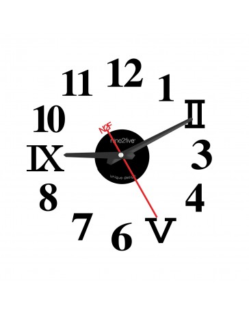 Reloj de Pared Nine To Five Clocks Pvyl01Ng - Envío Gratuito