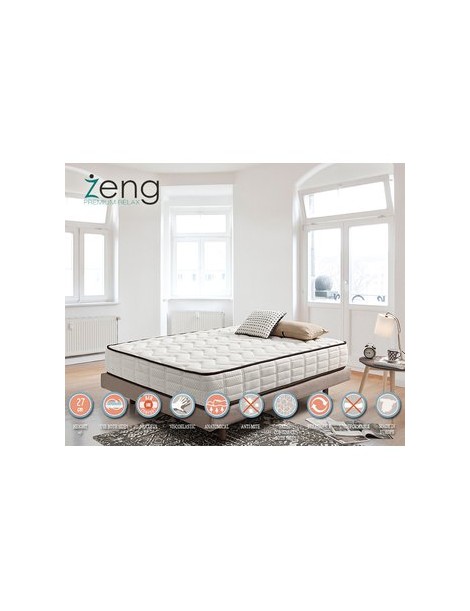 Colchón Visco Luxury Cashmere Premium 180x200cm - Envío Gratuito