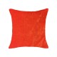 Cojín Liso Pet Chenille 50X50Cm Naranja - Envío Gratuito