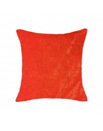 Cojín Liso Pet Chenille 50X50Cm Naranja - Envío Gratuito