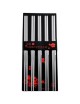 5 Pairs Stainless Steel Chopsticks (Square) - Envío Gratuito