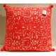 Cojín Decorativo India Bordado 45X45 Rojo - Envío Gratuito