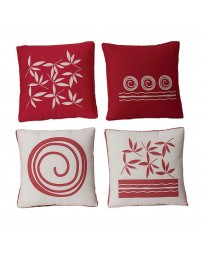 Juego de De 4 Cojines Decorativos Sandalo - Envío Gratuito