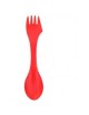 Tenedor portátiles Cuchara Tenedor Cuchillo senderismo camping Utensilios Spork Combo Gadget Cubiertos Viajes - Envío Gratuito