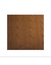 Cojín Dream Home Knitted Cable 60X60 Café Dpkc24- - Envío Gratuito