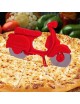 Rebanador Cortador De Pizza Forma Moto Retro Vintage - Envío Gratuito
