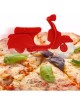 Rebanador Cortador De Pizza Forma Moto Retro Vintage - Envío Gratuito