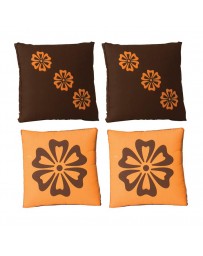 Juego de De 4 Cojines Decorativos Tangerine - Envío Gratuito