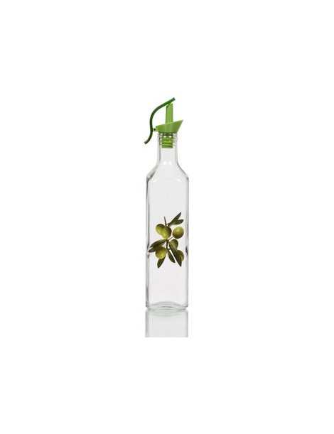 Aceitera cuadrada de 500 cc ,Herevin,Olio Verde - Envío Gratuito