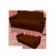 Sofa Cama Futton Candice-Chocolate - Envío Gratuito