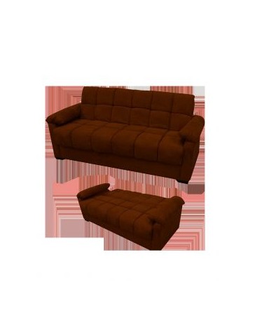 Sofa Cama Futton Candice-Chocolate - Envío Gratuito