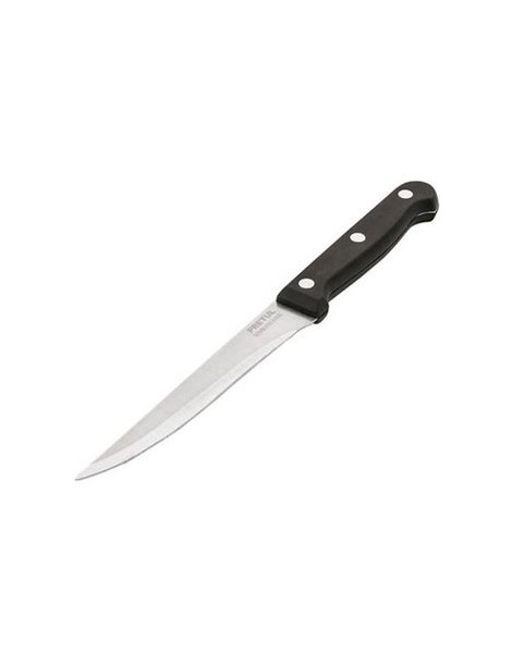 Cuchillo Hoja Lisa De 5 Pulgadas Mango Plastico Pretul - Envío Gratuito