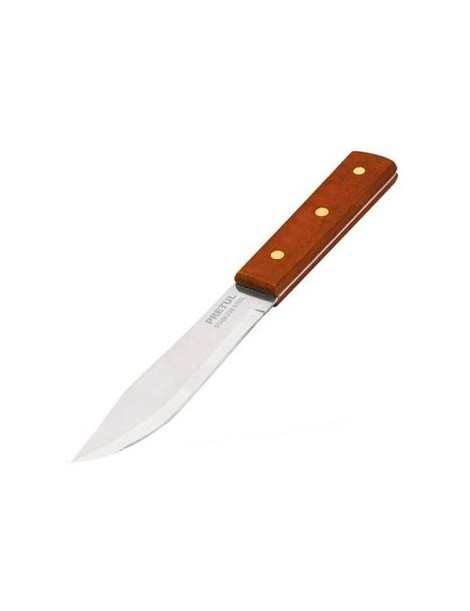 Cuchillo Cebollero Mango De Madera 8 Pulgadas Pretul - Envío Gratuito