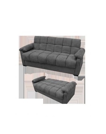 Sofa Cama Futton Candice-Gris - Envío Gratuito