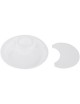 Placa De Masa Hervida Dumpling Plate With Vinegar Saucer-(Grande)-Blanco - Envío Gratuito