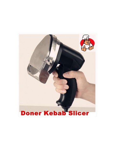 doner kebab máquina de cortar -Generico-EM-001-plata y negro - Envío Gratuito