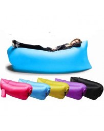 Sillon Puff Inflable Sofa Cama Portatil Lamzac - Camping - Playa Lay Puff Bag - Envío Gratuito