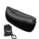 Sofa Cama Lazy Hangout De Aire Inflable Del Saco De Dormir Sofá Cama Para Acampar Al Aire Libre - Negro - Envío Gratuito