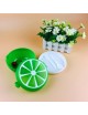 Korean Circular Portable Plastic Caja de almuerzo Kids Cute Lemon Shape Bento Contenedor de comida - Envío Gratuito