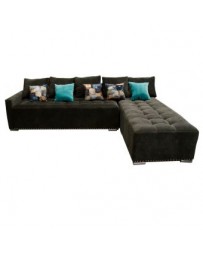 Sala Esquinera Omega 2 Piezas Fabou Muebles, Sofa cama - Envío Gratuito