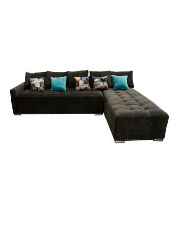 Sala Esquinera Omega 2 Piezas Fabou Muebles, Sofa cama - Envío Gratuito