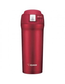 ZOJIRUSHI SM-YAE48RA TERMO INOXIDABLE DE AISLAMIENTO AL ALTO VACIO 480 ML - ROJO CEREZA - Envío Gratuito