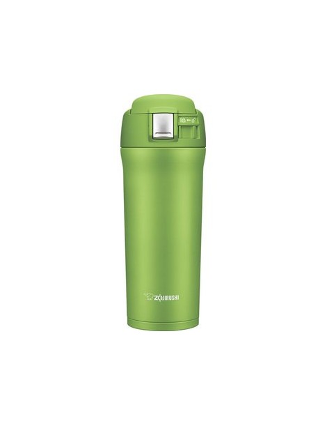 ZOJIRUSHI SM--YAE48GA TERMO INOXIDABLE DE AISLAMIENTO AL ALTO VACIO 480 ML - VERDE LIMON - Envío Gratuito