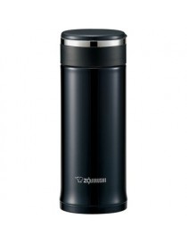 ZOJIRUSHI SM-JD36BA TERMO INOXIDABLE DE AISLAMIENTO AL ALTO VACIO 360 ML - NEGRO - Envío Gratuito