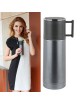 Termo Madi. Acero Inox. 325 Ml. Doble Pared. Incluye Taza. Portatil - Envío Gratuito