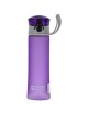 Cargen MC013 450ml portátil del color del caramelo de plástico deporte al aire libre la botella de agua potable Purple - Envío G