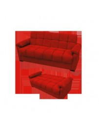 Sofa Cama Futton Candice-Rojo - Envío Gratuito