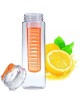 700ML fruta Infusing Infusor la salud del deporte de la botella de jugo de limón fabricante de BPA Free Filter Orange - Envío Gr