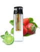 700ML fruta Infusing Infusor la salud del deporte de limón Botella Juguera con tapa abatible Black - Envío Gratuito