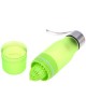 Cargen PM001 Jugo Botella 700ml portátil de plástico esmerilado agua de limón con la mano de cuerda Green - Envío Gratuito