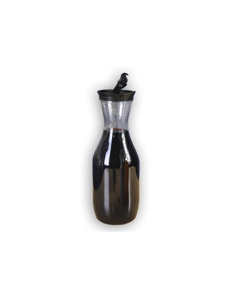 Jarra Plastico Transparente Tapa Negra 1.6 L Good And Good - Envío Gratuito