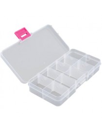 Duola 10 Grid Transparent Plastic Box - Envío Gratuito