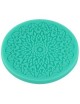 EW Encaje Molde De Silicona Con Forma Redonda Kit Fondant Cake Herramienta Para Hornear Decoración Moldes-Verde - Envío Gratuito