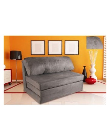 Futon Desplegable Sin Brazos Matrimonial 2202 Daruma - Gris - Envío Gratuito