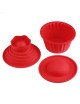 Paquete de 3 grandes gigantes de silicona superior del molde de pastel Cupcake Cupcakebake Set de molde para hornear Generico - 